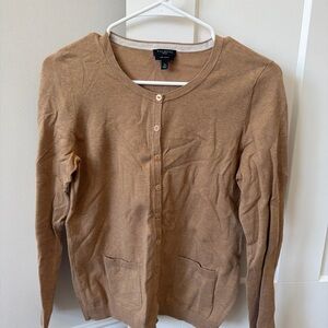 Talbots Women's Brown Cardigan Sweater